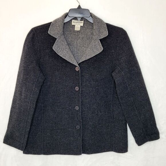 Vintage Pendleton Wool Jacket Blazer Size Small - Picture 1 of 8